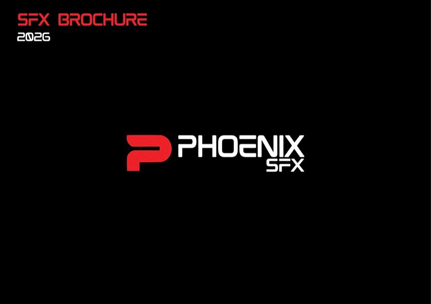 Phoenix SFX brochure 2026 cover